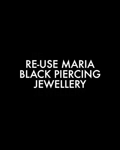 Re-use Maria Black Jewellery