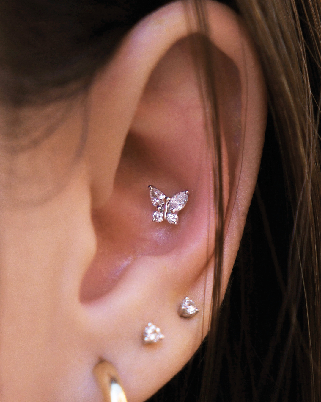 Piercing | Fine gold piercing jewellery | Maria Black